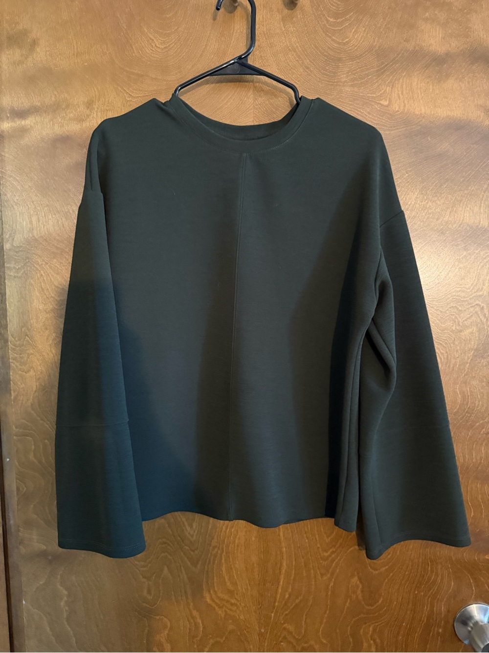 Prologue Olive Green Crewneck Top